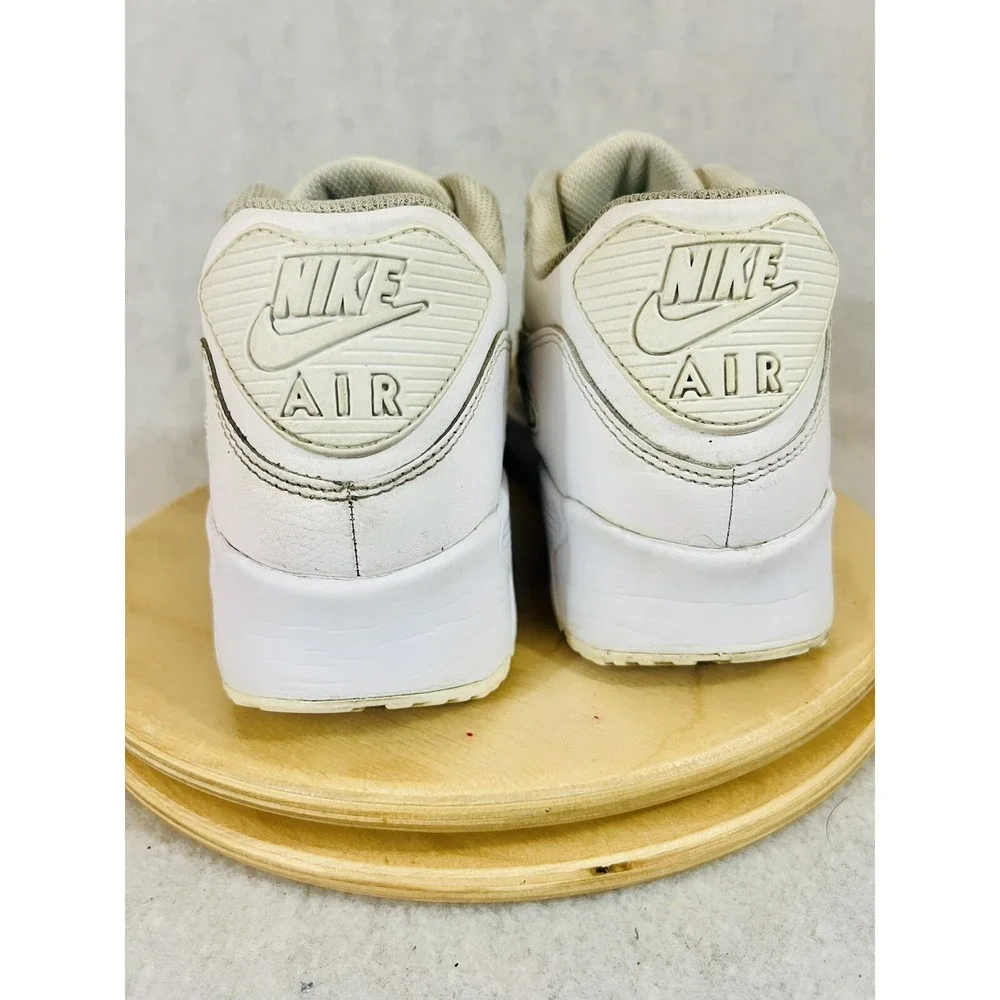 NIKE 833412-100 TRIPLE WHITE AIR MAX 90 YOUTH SNEAKERS SIZE US 7Y Shoes